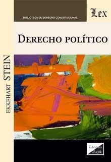 DERECHO POLÍTICO - 1.ª ED. 2020