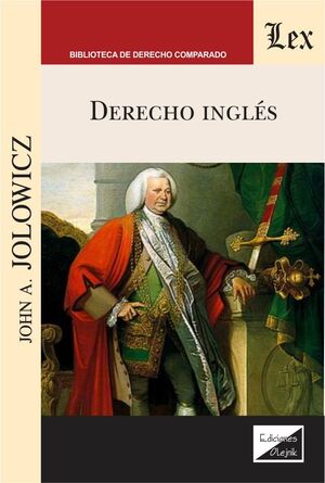 DERECHO INGLÉS - 1.ª ED. 2021