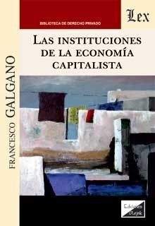 INSTITUCIONES DE LA ECONOMÍA CAPITALISTA, LAS