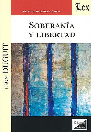 SOBERANÍA Y LIBERTAD - 1.ª ED. 2021