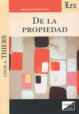 DE LA PROPIEDAD - 1.ª ED. 2023