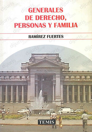 GENERALES, DE DERECHO, PERSONAS Y FAMILIA