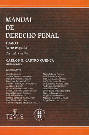 MANUAL DE DERECHO PENAL - 2.ª ED. TOMO I