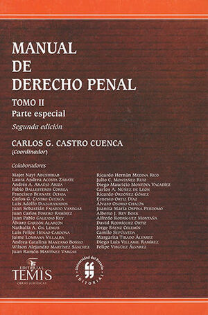 MANUAL DE DERECHO PENAL - 2.ª ED. TOMO II