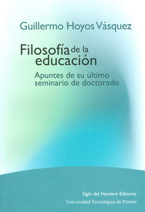 FILOSOFÍA DE LA EDUCACIÓN