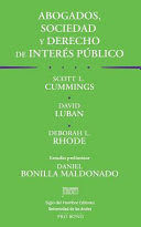 ABOGADOS, SOCIEDAD Y DERECHO DE INTERES PUBLICO