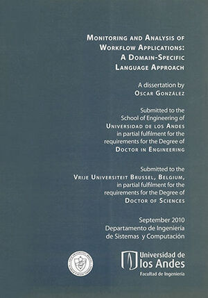 MONITORING AND ANALYSIS OF WORKFLOW APPLICATIONS: A DOMAIN-SPECIFIC LANGUAGE APPROACH