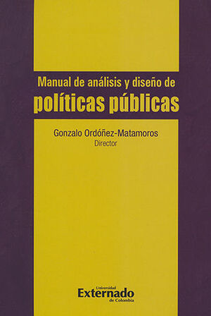 MANUAL DE ANÁLISIS Y DISEÑO DE POLÍTICAS PÚBLICAS