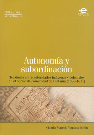 AUTONOMÍA Y SUBORDINACIÓN