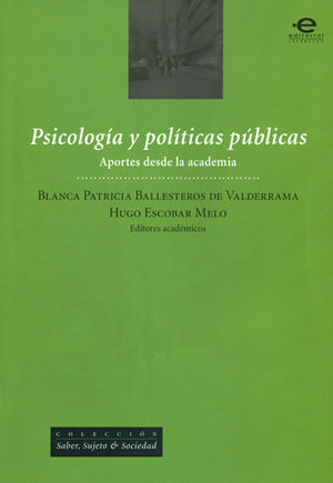 PSICOLOGÍA Y POLÍTICAS PÚBLICAS