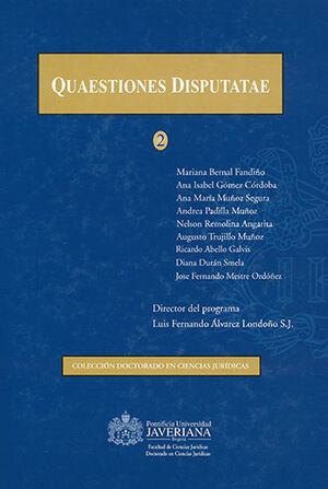 QUAESTIONES DISPUTATAE # 2