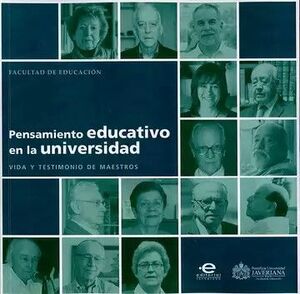 PENSAMIENTO EDUCATIVO EN LA UNIVERSIDAD VOL I