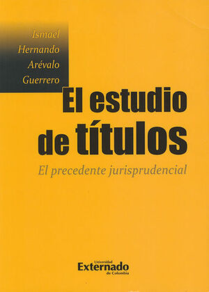 ESTUDIO DE TÍTULOS, EL