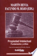 PROPIEDAD INTELECTUAL. FUNDAMENTO Y CRÍTICA -SERIE DE TEORIA JURIDICA Y FILOSOFIA DEL DERECHO #89