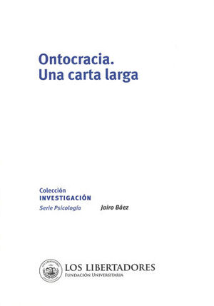 ONTOCRACIA. UNA CARTA LARGA