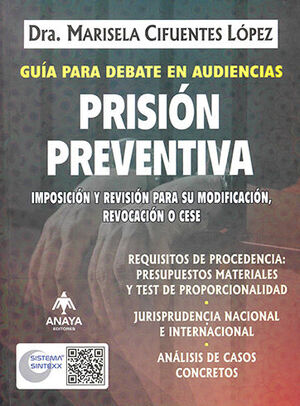 PRISIÓN PREVENTIVA - 1.ª ED. 2024