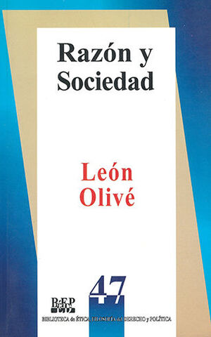 RAZÓN Y SOCIEDAD - 1.ª ED. 1996