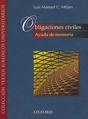 OBLIGACIONES CIVILES - 1.ª ED. 2009, 4.ª REIMP. 2016