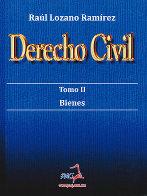 DERECHO CIVIL TOMO II. BIENES - 1.ª ED. 2018