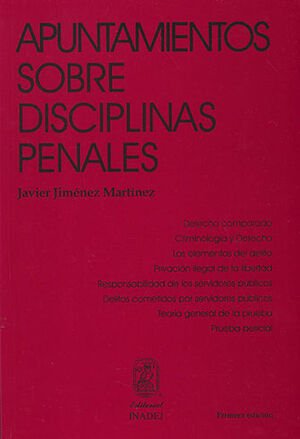 APUNTAMIENTOS SOBRE DISCIPLINA PENALES