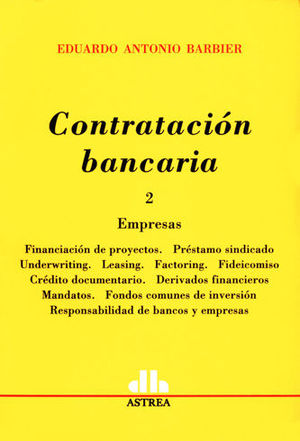 CONTRATACIÓN BANCARIA 2 TOMOS