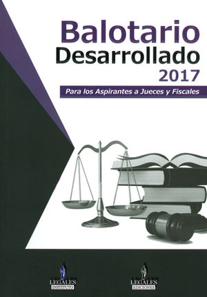 BALOTARIO DESARROLLADO 2017