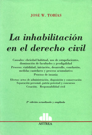 INHABILITACIÓN EN EL DERECHO CIVIL