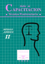 TEXTOS DE CAPACITACIÓN TÉCNICO PENITENCIARIA