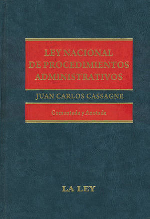 LEY NACIONAL DE PROCEDIMIENTOS ADMINISTRATIVOS