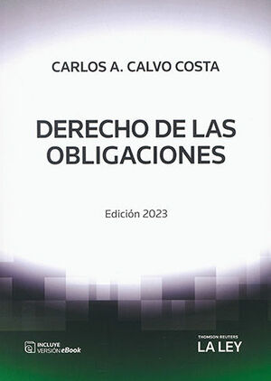 DERECHO DE LAS OBLIGACIONES - 1.ª ED. 2023