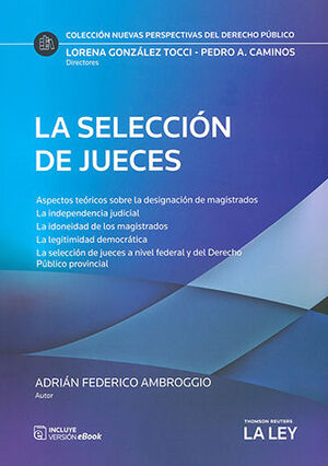 SELECCIÓN DE JUECES, LA - 1.ª ED. 2024