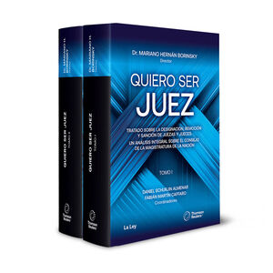 QUIERO SER JUEZ  (2 TOMOS) - 1.ª ED. 2025