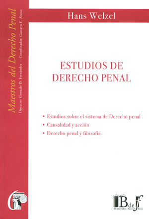 ESTUDIOS DE DERECHO PENAL - REIMP. 2020