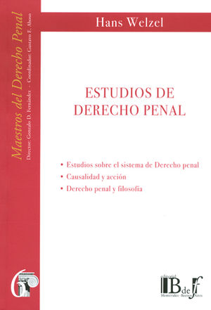 ESTUDIOS DE DERECHO PENAL - 1.ª ED. 2002, REIMP. 2025