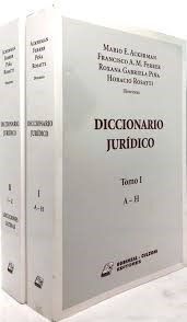 DICCIONARIO JURÍDICO (2 TOMOS) - 1.ª ED. 2012