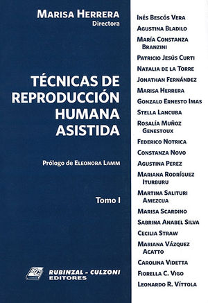TÉCNICAS DE REPRODUCCIÓN HUMANA ASISTIDA. (TOMO I)