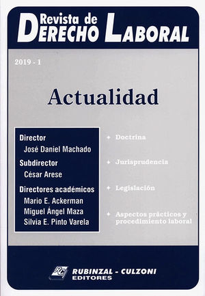 REVISTA DE DERECHO LABORAL. 2019-1