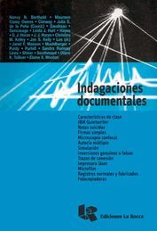 INDAGACIONES DOCUMENTALES