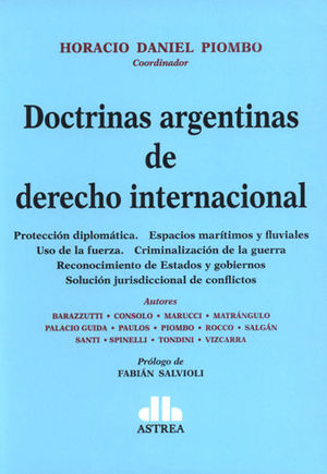 DOCTRINAS ARGENTINAS DE DERECHO INTERNCIONAL