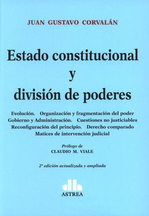 ESTADO CONSTITUCIONAL Y DIVISION DE PODERES