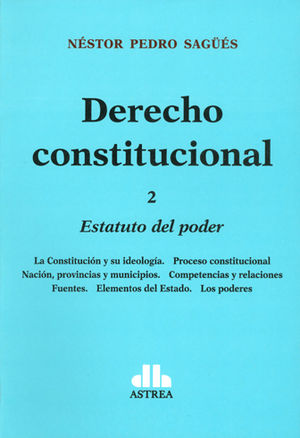 DERECHO CONSTITUCIONAL (TOMO 2)