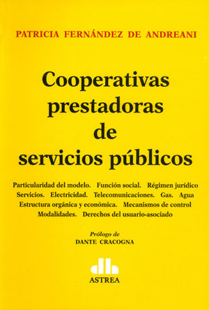 COOPERATIVAS PRESTADORAS DE SERVICIOS PÚBLICOS