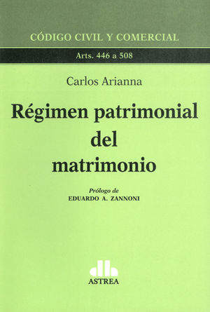 REGIMEN PATRIMONIAL DEL MATRIMONIO