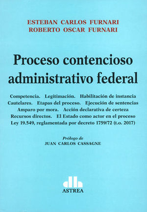 PROCESO CONTENCIOSO ADMINISTRATIVO FEDERAL