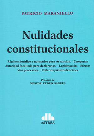 NULIDADES CONSTITUCIONALES - 1.ª ED. 2022
