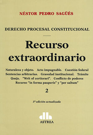 RECURSO EXTRAORDINARIO VOL. 2 - 5.ª ED. 2023