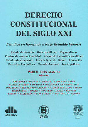 DERECHO CONSTITUCIONAL DEL SIGLO XXI