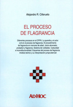 PROCESO DE FLAGRANCIA, EL