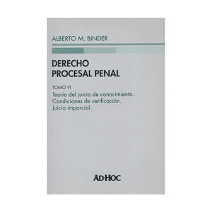 DERECHO PROCESAL PENAL. TOMO VI (PASTA DURA) - 1.ª ED. 2022