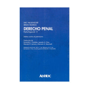 DERECHO PENAL (PARTE ESPECIAL) TOMO II  - 1.ª ED. 2024